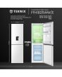 Teknix FFH1825WW Frost Free Fridge Freezer with Water Dispenser