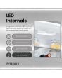 Teknix FFPH1825PW 1 Total No Frost Fridge Freezer