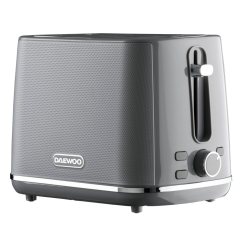 Daewoo SDA2628GE Stirling 2 Slice Toaster Grey