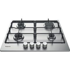 Hotpoint PPH 60P F IX UK Hob - Silver
