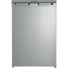 Indesit I55V1 112S UK Freestanding Undercounter Fridge - Silver