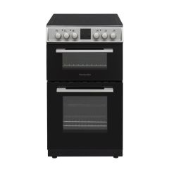 Montpellier MDOC50FS 50cm Double Ceramic Cooker in Silver