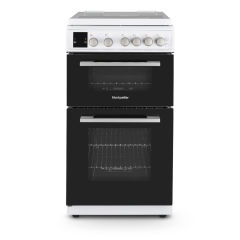 Montpellier MDOG50LW 50cm Double Gas Cooker in White