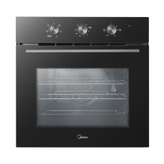 Midea Xpress MBO65M90M1-BK  Fan Built-In Single Oven - Black - A Rated