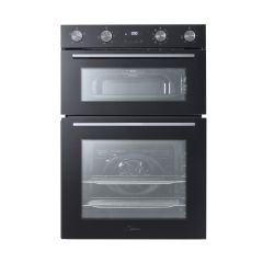 Midea MBOD70M30D0-BK Multifunction Built-In Double Oven - Black - AA Rated