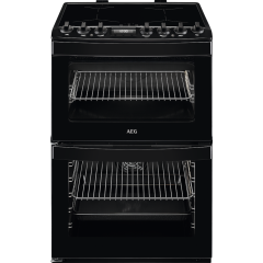 AEG CIB6743ACB Induction Electric Cooker with Double Oven