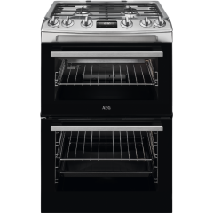 AEG CGX6130ACM Gas Cooker with Double Oven