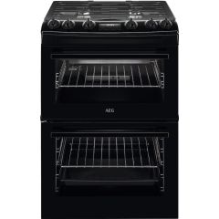 AEG CGX6130ACB 60cm Gas Double Cooker