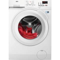 AEG L6FBK841B 6000 Series Short Front Loading Full Size 8kg Washing Machine