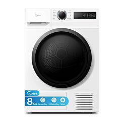 Midea MD110H80D/W-UK 8kg Heat Pump Tumble Dryer - White A++ Rated