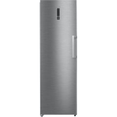 Midea MDRU385MTE46 185cm Frost Free Upright Freezer - Brushed Steel - E Rated