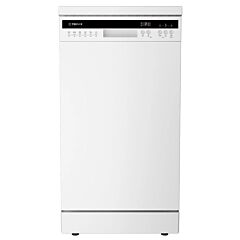 Teknix TX3FD458W Slimline Dishwasher With Cutlery Tray
