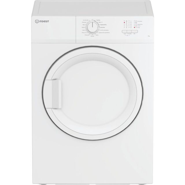 Indesit CYDA81WWGLUK 8kg Vented Tumble Dryer - White