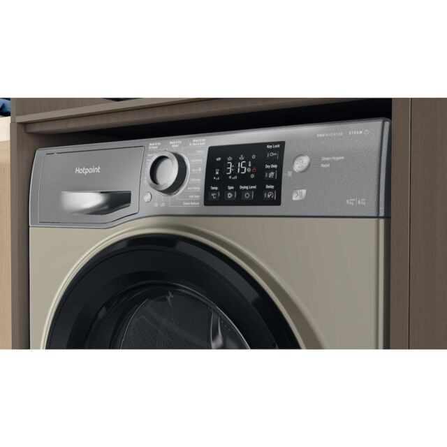 Hotpoint Anti-Stain NDB 9635 GK UK 9+6kg Washer Dryer
