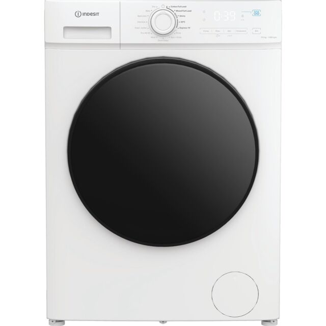 Indesit MyTime IDMA 75624 MY TIME UK Washer Dryer with Steam - White - A/D Energy Rating
