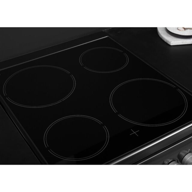 Hotpoint HD5V93CCB/UK Electric Freestanding 50cm Double Cooker - Black