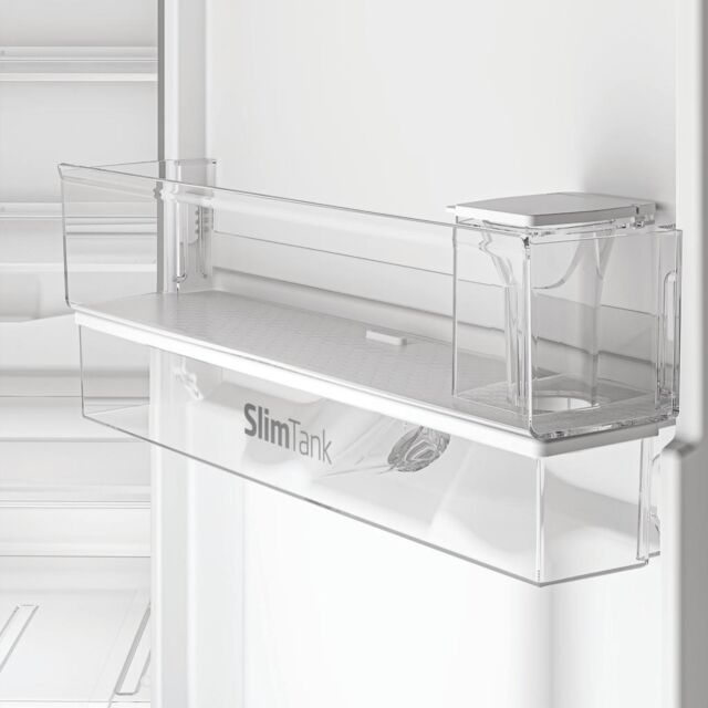 Hotpoint HPKH 1261W XBR4UK Freestanding 50/50 No Frost Fridge Freezer with Water Dispenser - Black