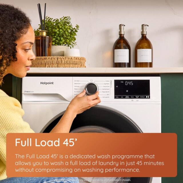 Hotpoint HB93CAREUK Freestanding 9kg Washing Machine