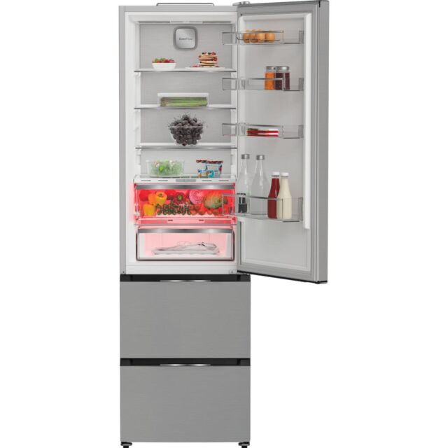 Hotpoint HPKF5351XP4UK Dual No Frost American Fridge Freezer with VitalCare