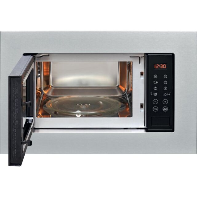 Indesit MWI120GX Built-In Microwave - Stainless Steel
