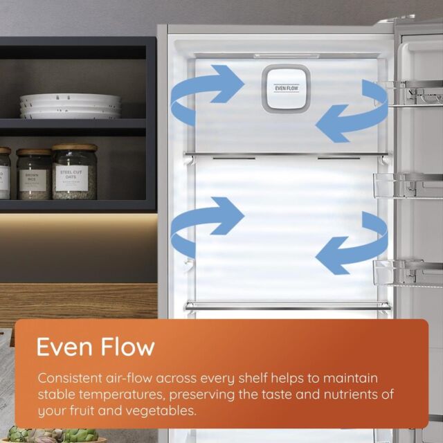 Hotpoint HPKF5351XP4UK Dual No Frost American Fridge Freezer with VitalCare