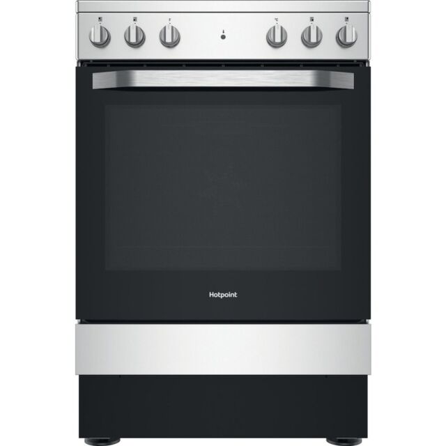 Hotpoint HS67V5KHX Freestanding Electric Cooker - Inox