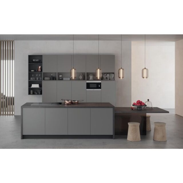Hotpoint MF25G IX H Built-In Compact Microwave Oven - Inox