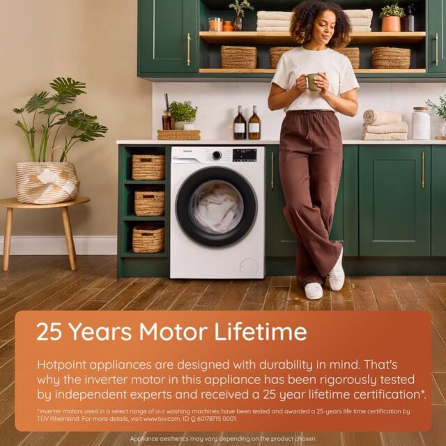 Hotpoint HB93CAREUK Freestanding 9kg Washing Machine
