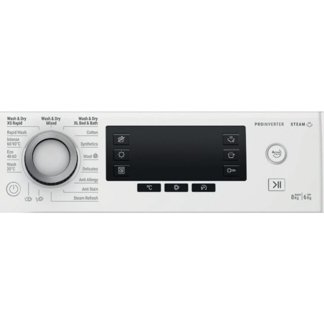 Hotpoint NDD86448WDAUK ActiveCare 8+6kg Freestanding Washer Dryer - White