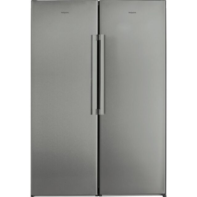 Hotpoint SH6A2QGR 60cm Tall Freestanding Fridge - Graphite