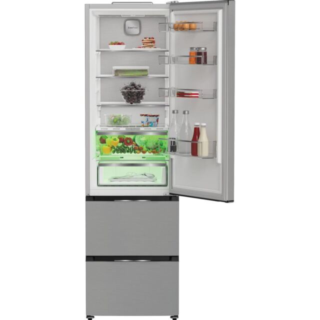 Hotpoint HPKF5351XP4UK Dual No Frost American Fridge Freezer with VitalCare
