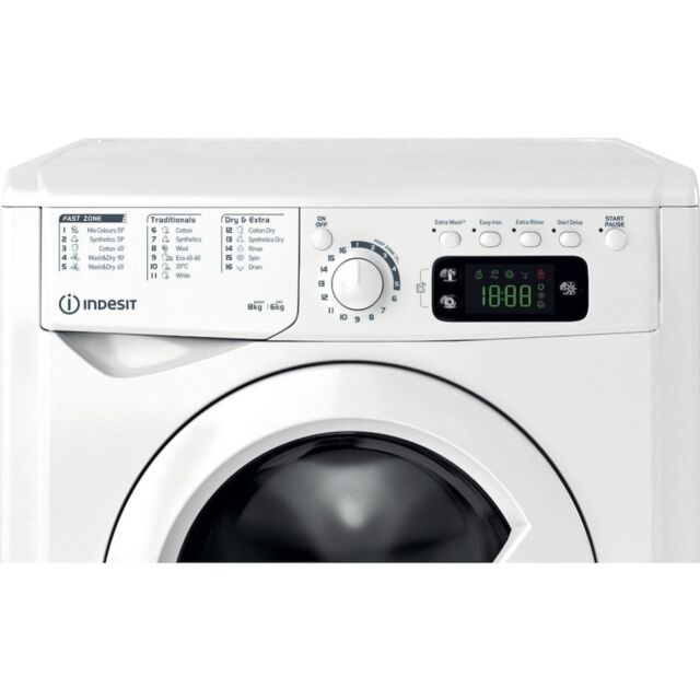 Indesit EWDE 861483 W UK Freestanding Washer Dryer - White