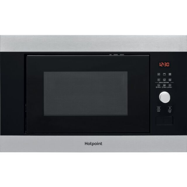 Hotpoint MF25G IX H Built-In Compact Microwave Oven - Inox
