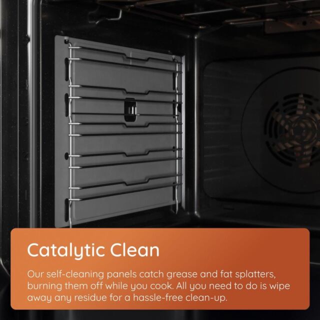 Hotpoint HO458CFBUK Built-In Single Oven - Black
