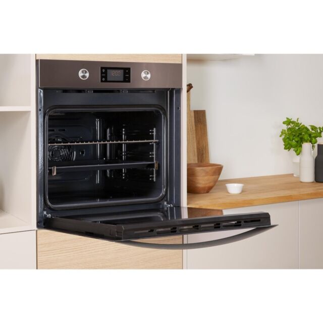 Indesit KFW 3841 JH IX UK Electric Single Built-In Oven - Stainless Steel
