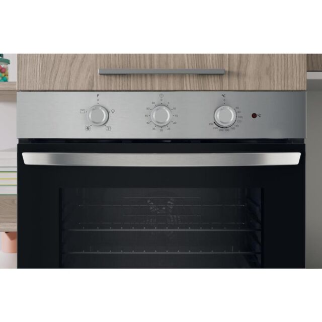 Indesit IO 233 X UK Built-In Single Oven - Inox