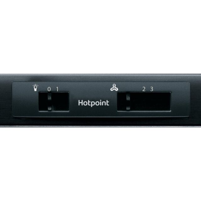 Hotpoint PSLMO 65F LS K Cooker Hood - Black