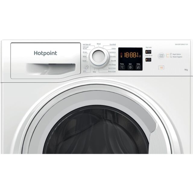 Hotpoint NSWF 946 W UK Anti-Stain 9kg 1400rpm Washing Machine - White