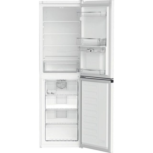 Hotpoint HPKH 1261W XBR4UK Freestanding 50/50 No Frost Fridge Freezer with Water Dispenser - Black