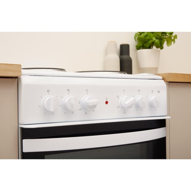 Indesit IS5E4KHW/UK Cooker - White