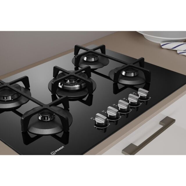Indesit ING 72T/BK Gas Hob