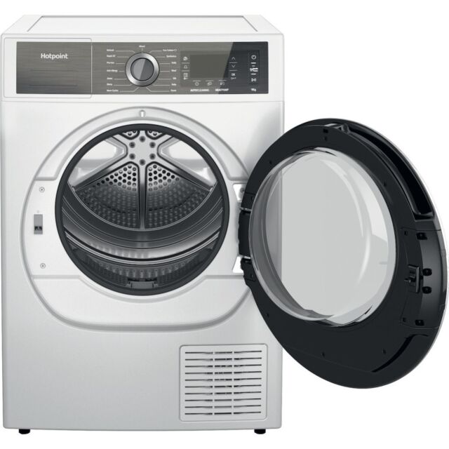 Hotpoint H8 D94WB UK Freestanding 9kg Heat Pump Tumble Dryer - White