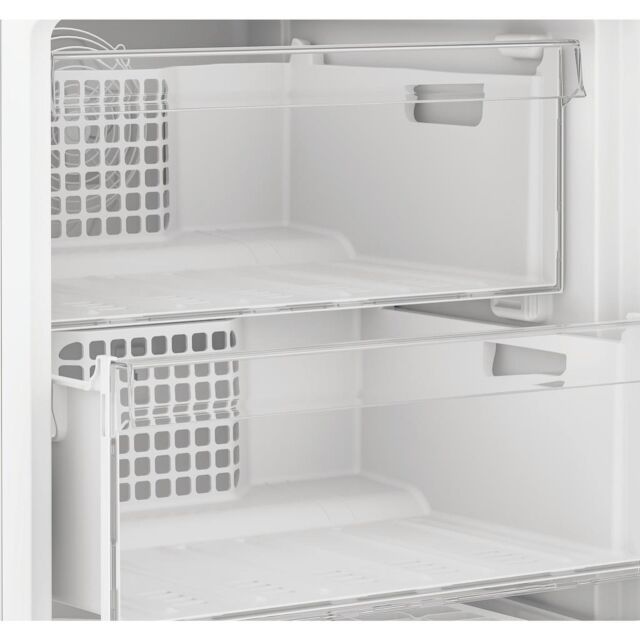 Hotpoint HPKH 1261W XBR4UK Freestanding 50/50 No Frost Fridge Freezer with Water Dispenser - Black
