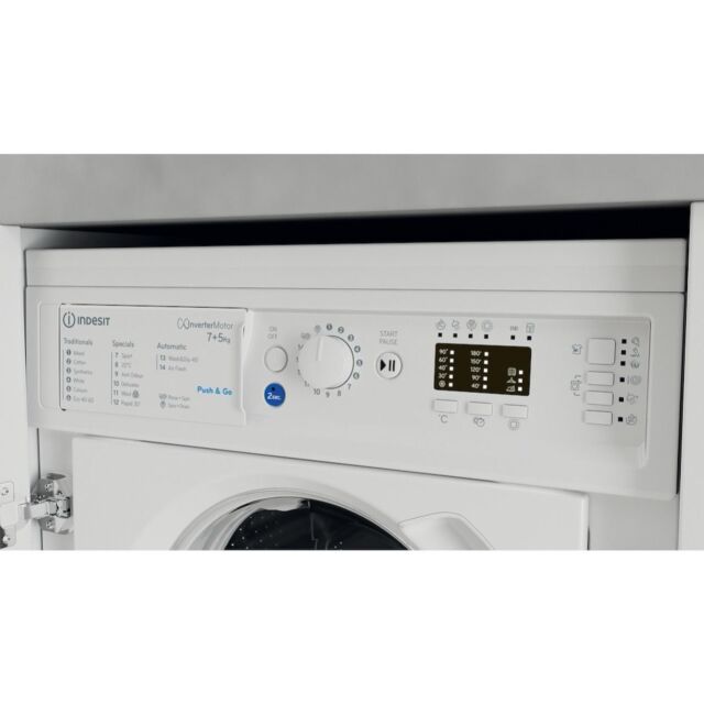 Indesit BI WDIL 75148 UK Integrated Washer Dryer
