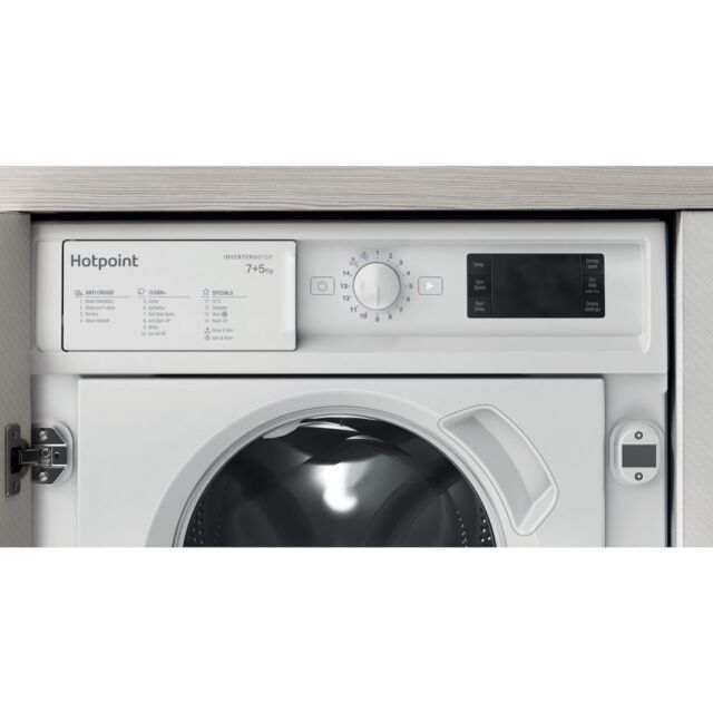 Hotpoint BIWDHG75148 UK N Integrated Washer Dryer