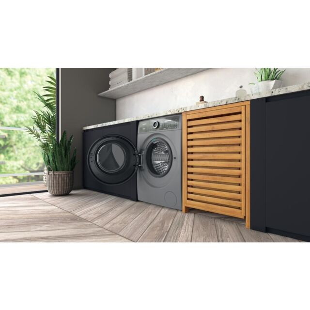 Hotpoint H8 99ADS GPOWER UK GentlePower 9kg 1400rpm Washing Machine - Silver