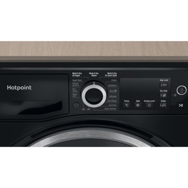 Hotpoint Anti-Stain NDB 9635 BS UK 9+6kg Washer Dryer