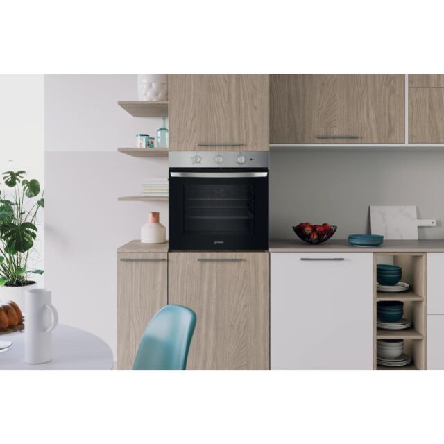 Indesit IO 233 X UK Built-In Single Oven - Inox