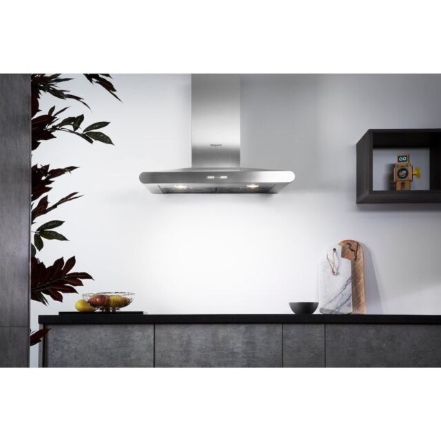 Hotpoint PHC6.7FLBIX Hood - Stainless Steel
