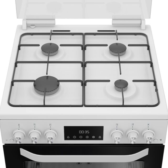 Hotpoint HTG6GDCW 60cm Gas Cooker - White
